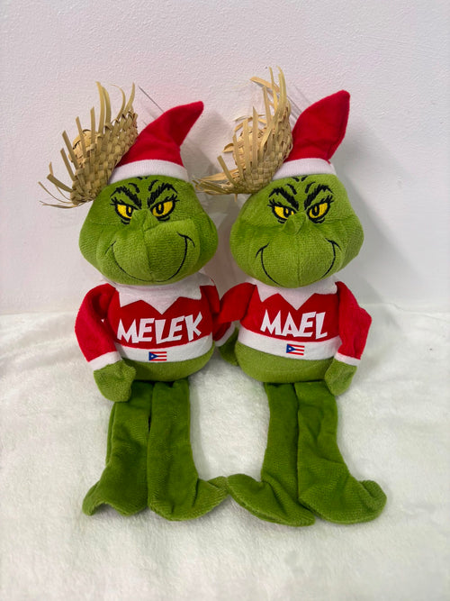 Jibaricua | Peluche Boricua de Navidad Personalizado